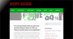 Desktop Screenshot of occupybochum.de